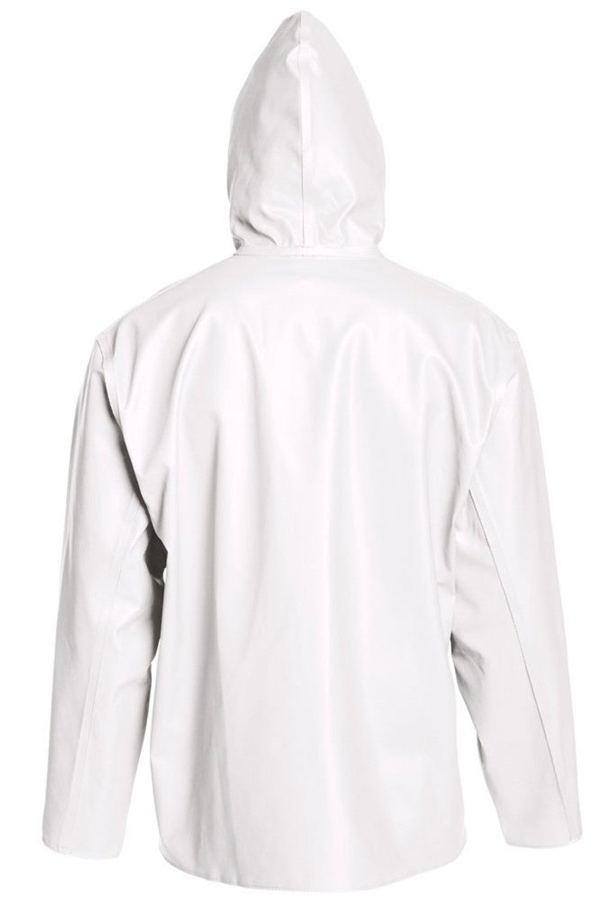 Grundens Clipper 82 Hooded Parka Rain Jacket White