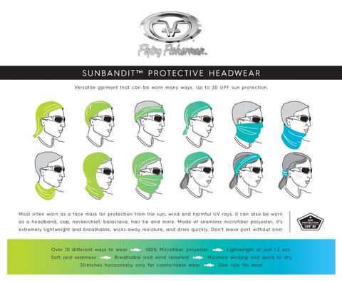 Flying Fisherman SunBandit Face Mask/Neck Gaiter Sublime Paisley