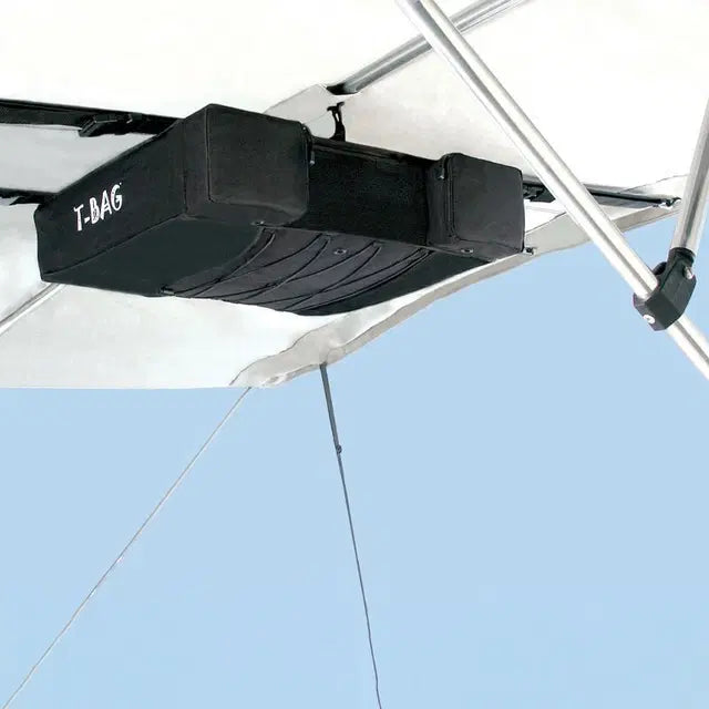 AirHead T-Bag T-Top PFD (Small) Overhead Storage Bag (Black) - Holds Up to 4 PFD's 25" x 20" x 6".