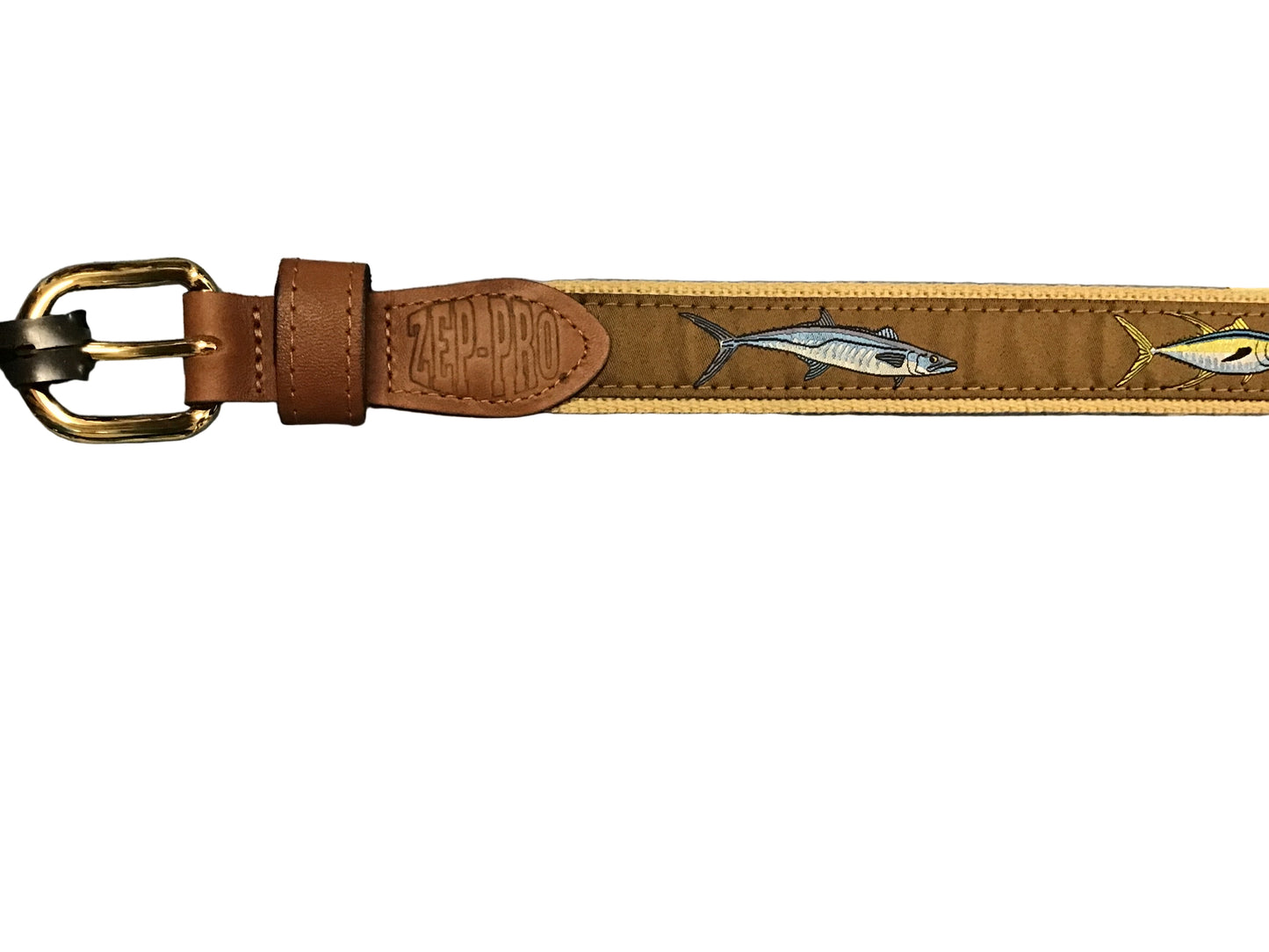Zep-Pro Ribbon Belt Brown Offshore Slam Buff