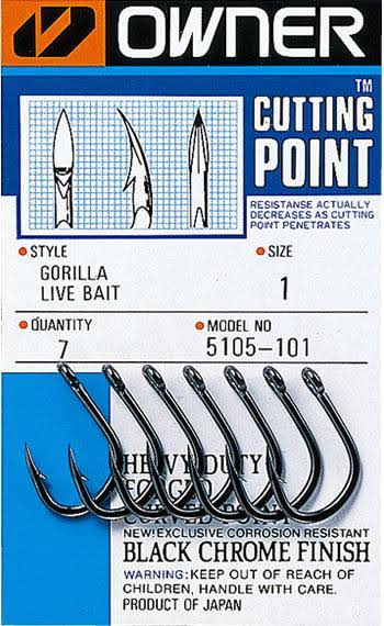 Owner 5105 Gorilla Live Bait Hooks