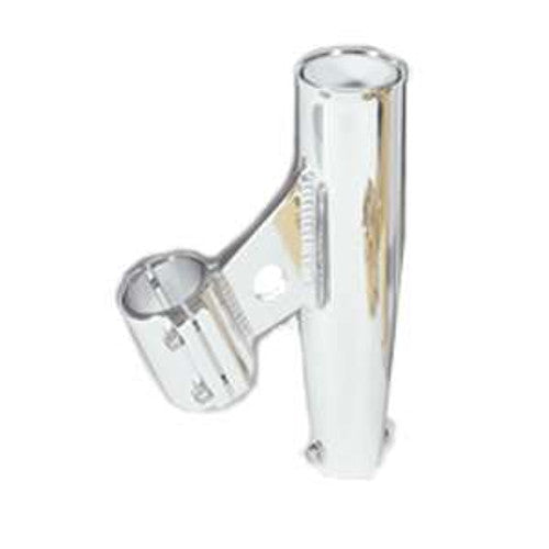 Lee's Tackle RA5004SL Clamp-On Vertical Mount Silver Rod Holders