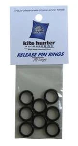 Bob Lewis Ceramic release pin rings (8) Large