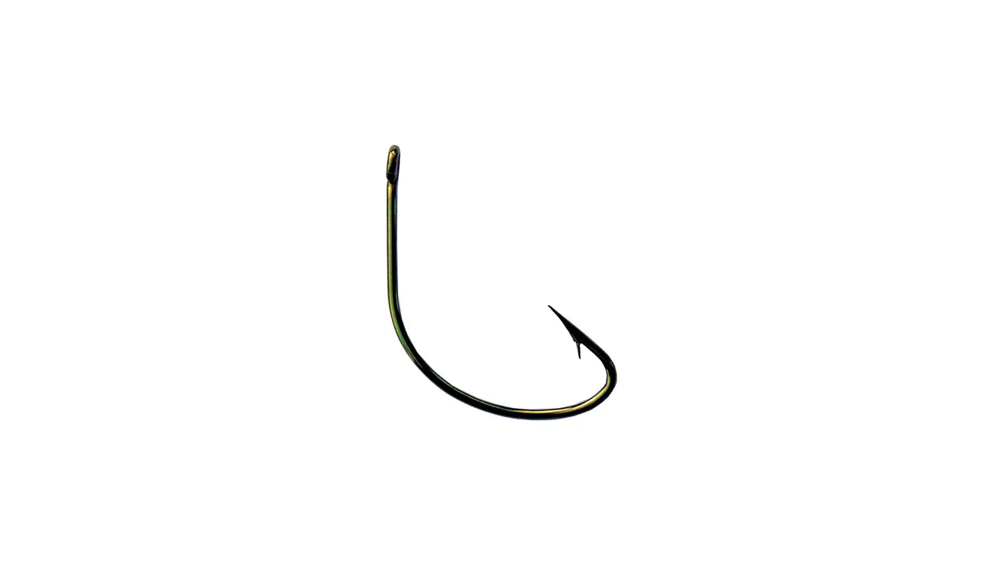 Mustad Classic Wide Gap Hook, Hollow/Reversed Point, Offset, Ringed Eye