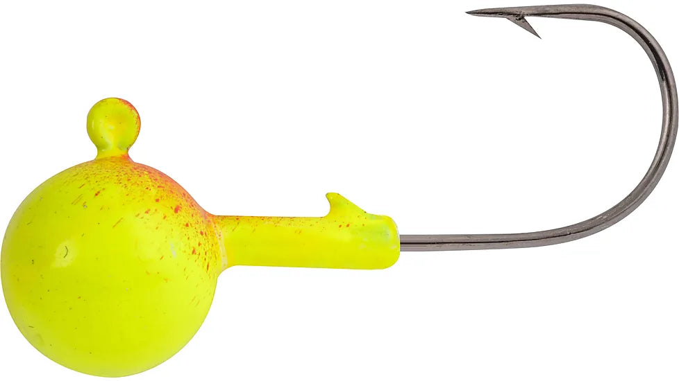 South Bend Non Lead Round Jigs 1/8 oz Chartreuse 8pk