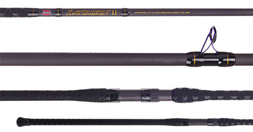 Penn BATSFII2040C12 Battalion II Surf Conventional Rod 2-Piece 12' 20-40lb