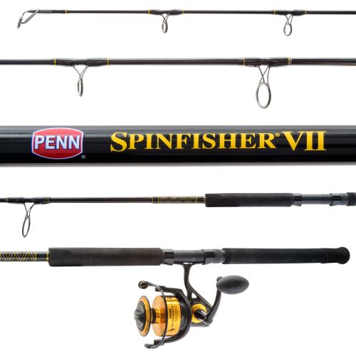 Penn SSVII8500701H Spinfisher VII Spinning Combo 20-65lb