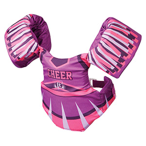 Full Throttle Little Child Dippers Life Jacket - Cheerleader