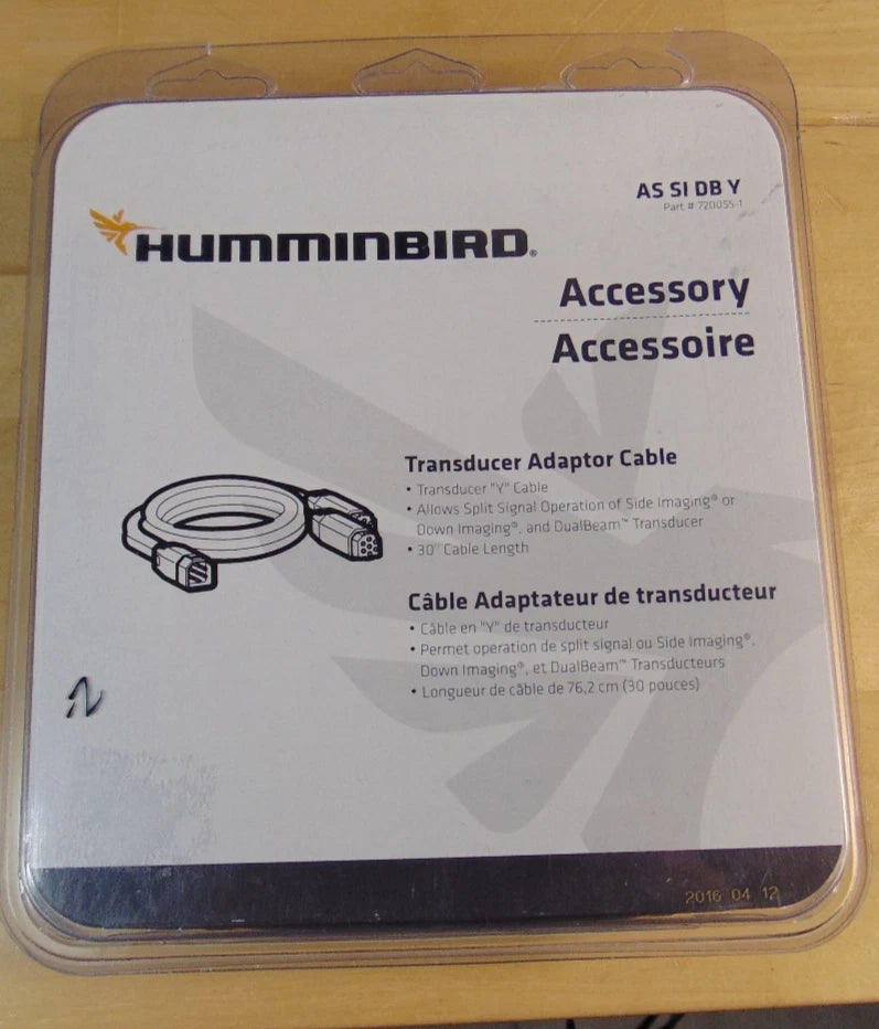 Humminbird AS SI DB Y Transducer Adapter Cable 720055-1