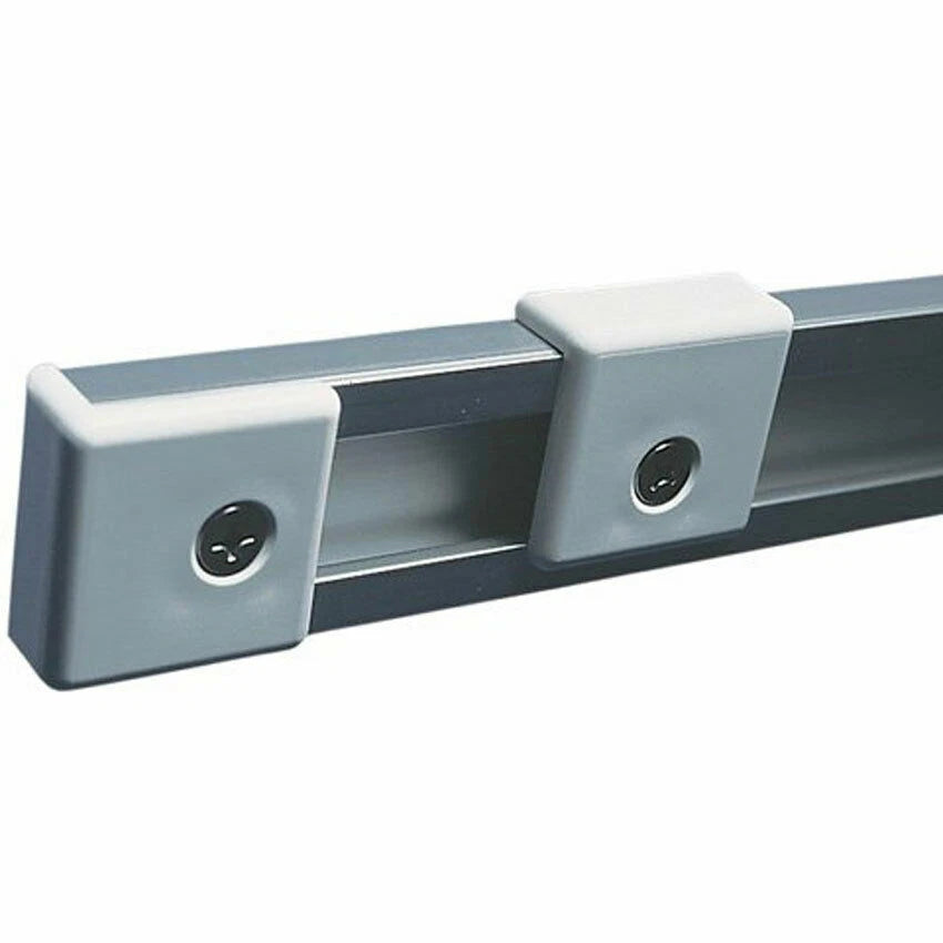 Roll Control End Cap and Stop Kit for Roll Control Aluminum Track