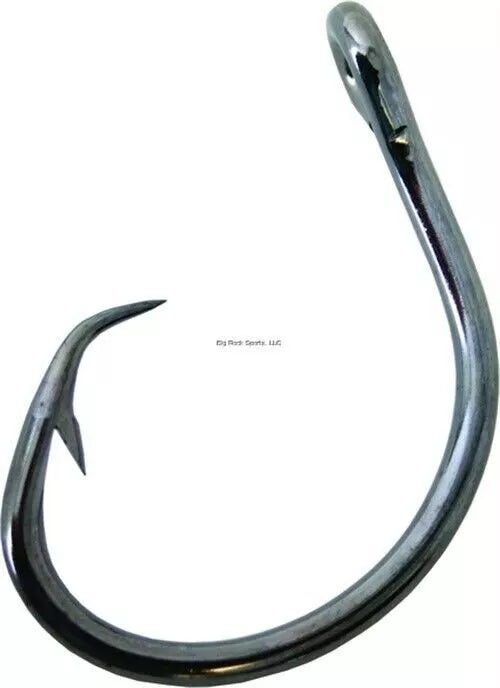 Mustad 39950 UltraPoint Demon Perfect Inline 3X Circle Hook Black Nickel