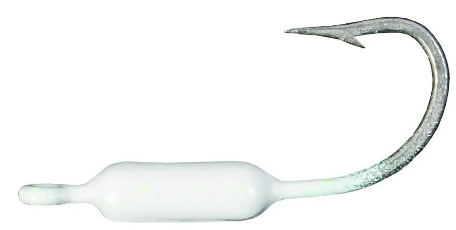 Calcutta BR100-01 WH Crusher Jighead 1/32 oz Size 4 J-Hook