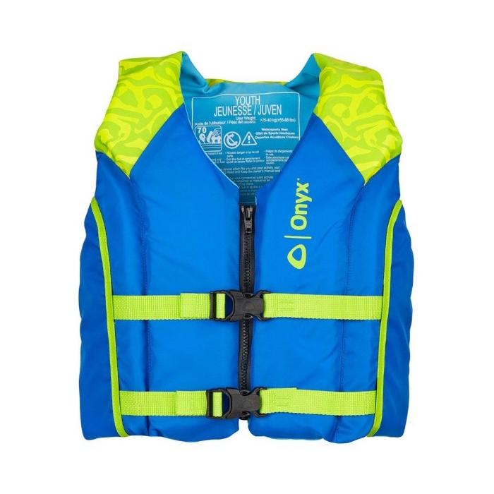 Onyx All Adventure Life Vest - Green/Blue - Youth