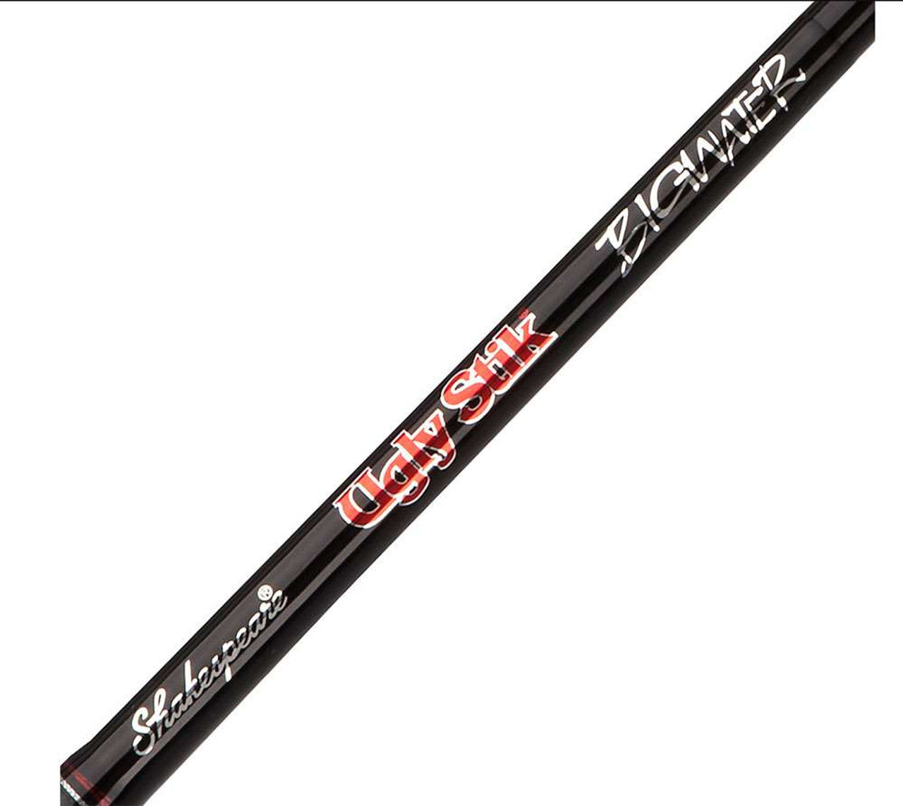 Shakespeare USBWSF1025S802 Ugly Stik Bigwater Spinning Rod 8' 10-25lb 2 Piece