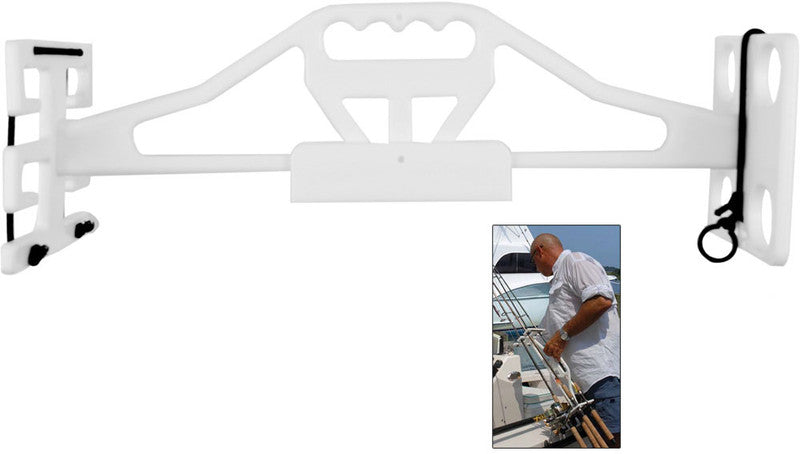 Taco Rod & Reel Tote'Em Rack with Wall Mount. (P03-144W)