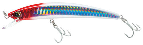 Yo-Zuri Crystal Minnow R1124 Floating Lure 4-3/8in Holographic Redhead