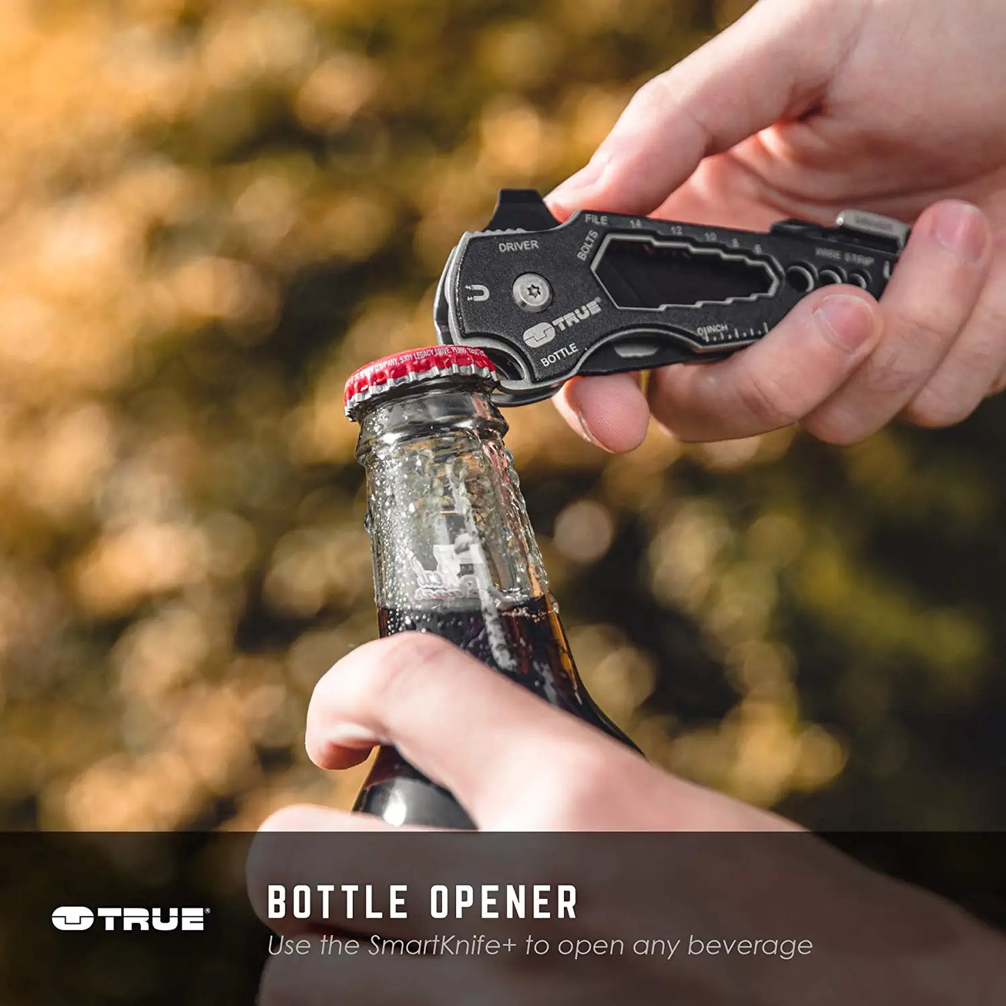 True Utility SmartKnife+ Pocketknife with 15-in-1 Multi-Tool.