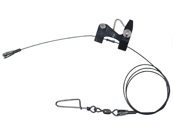 Black Marine Downrigger Release Clip Assembly - (RC-90)