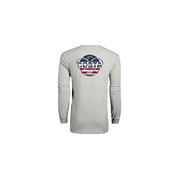Costa Del Mar Chrome USA Men's T Shirt