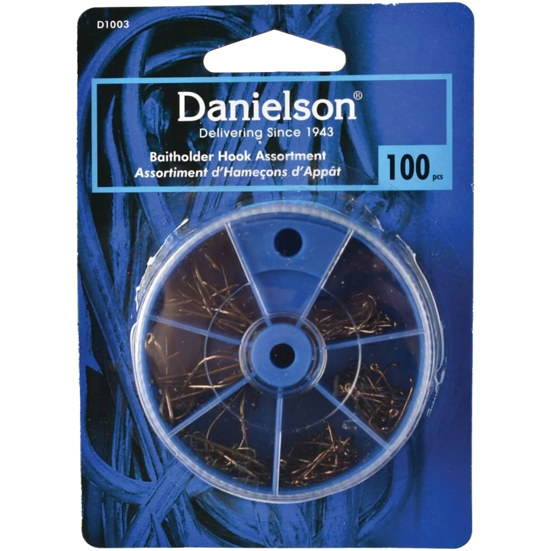 Danielson Baitholder Hook Assortment Dial Box