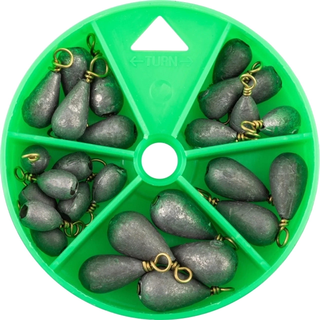 Danielson Steel Bass Casting Sinker Assortment