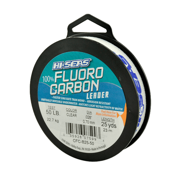 Hi-Seas Fluorocarbon Leader 25yd