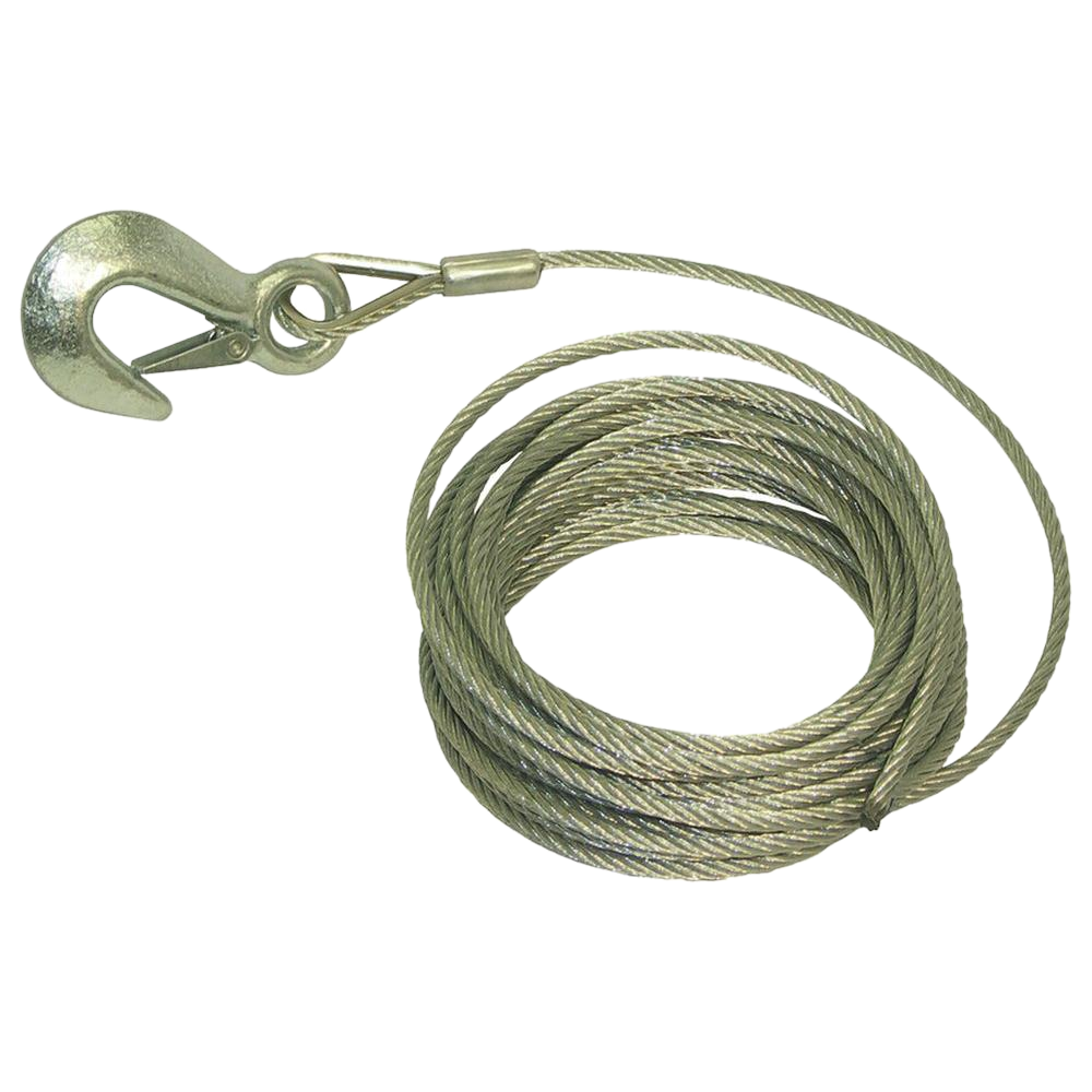 Invincible Marine 3/16" - 25' Boat Winch Trailer Cable.