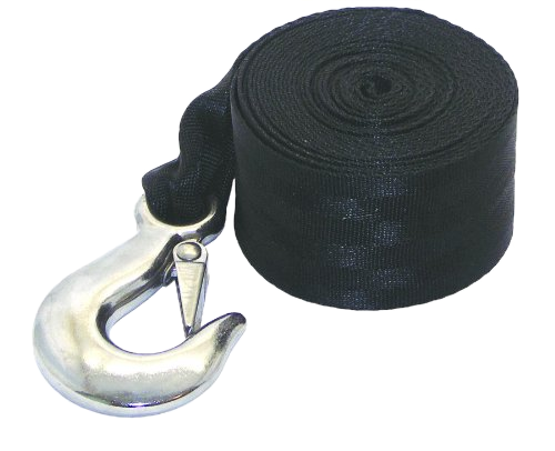 Invincible Marine 2" x 20' Winch Strap and Hook.
