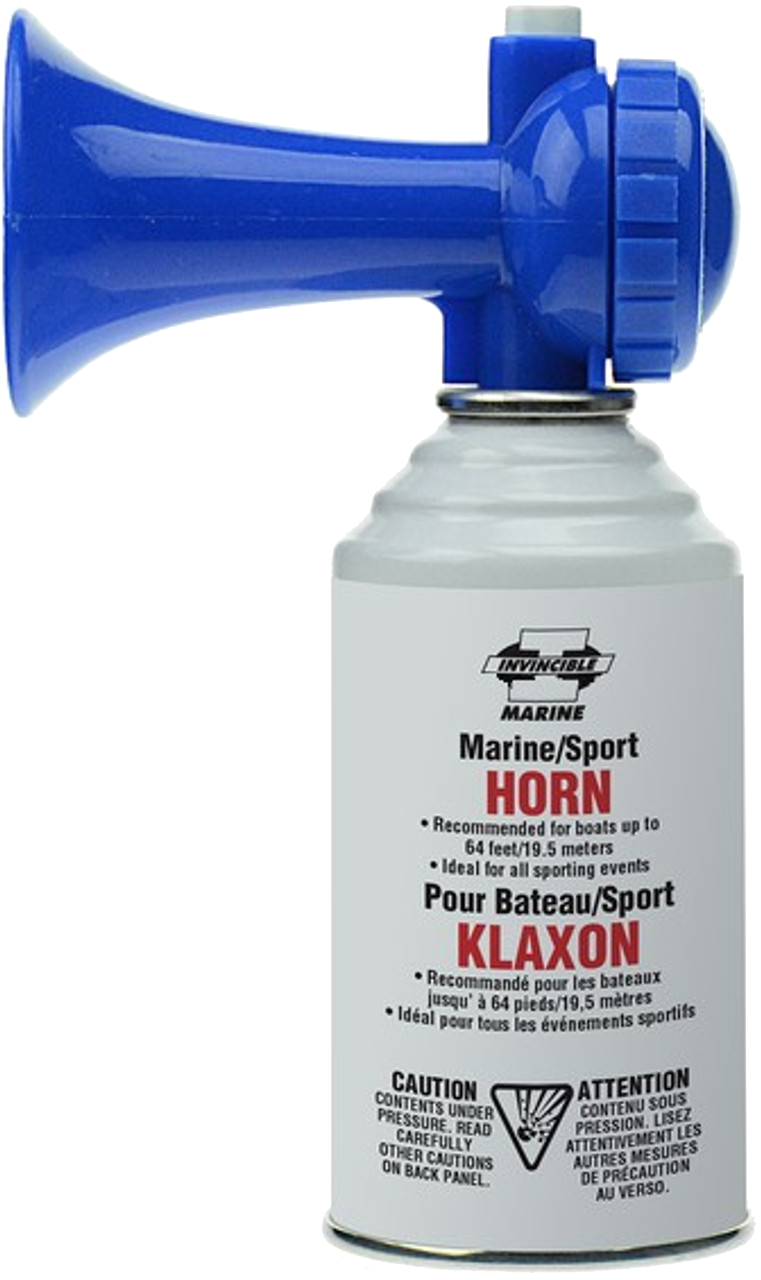 Invincible Marine Safety Air Horn 8oz