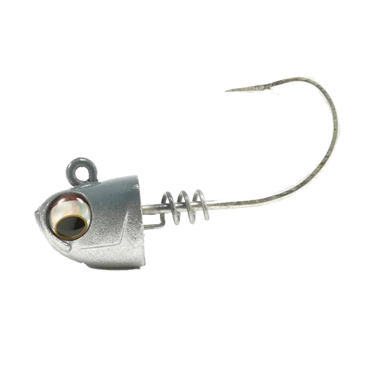 No Live Bait Needed 3 Jig Heads Twisted T / 1/4oz