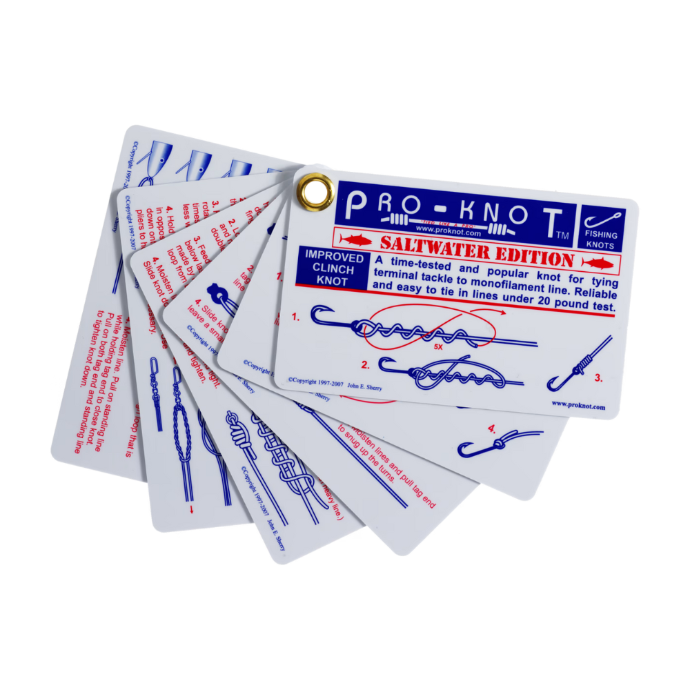 PRO-KNOT Saltwater Fishing Knot Cards
