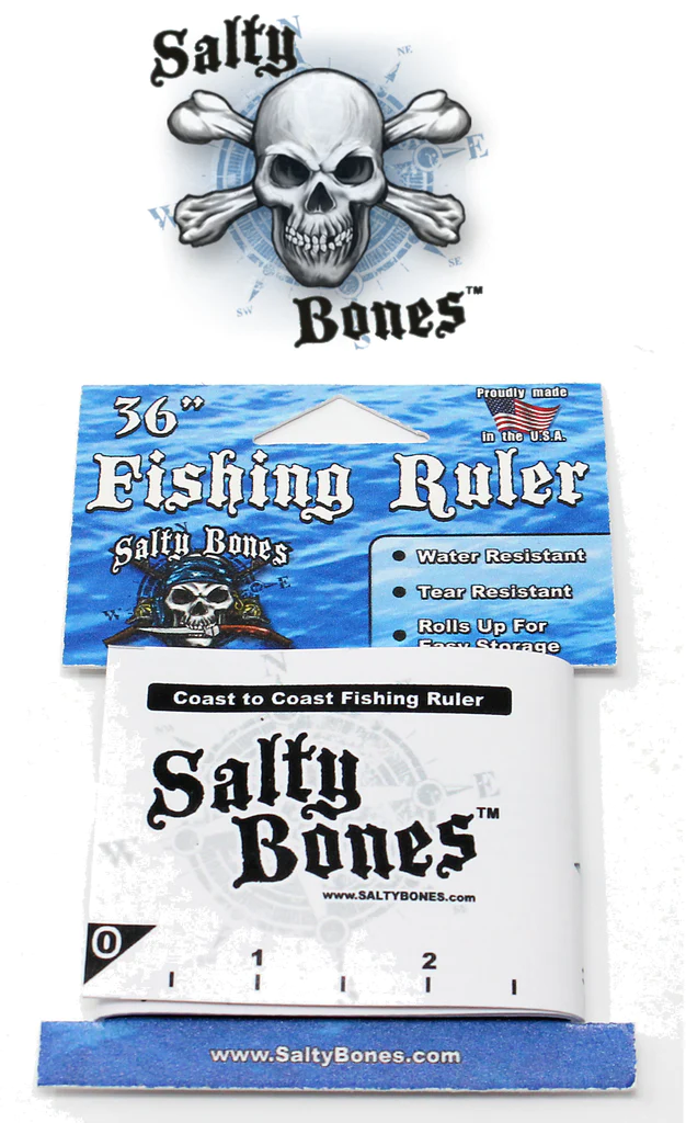 Salty Bones Florida Saltwater 36 Folding Fishing Ruler