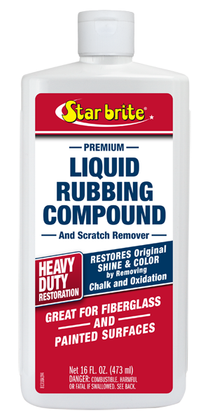 Star Brite Premium Liquid Rubbing Compound & Scratch Remover