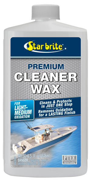Star Brite Premium Cleaner Wax 16 Ounce.