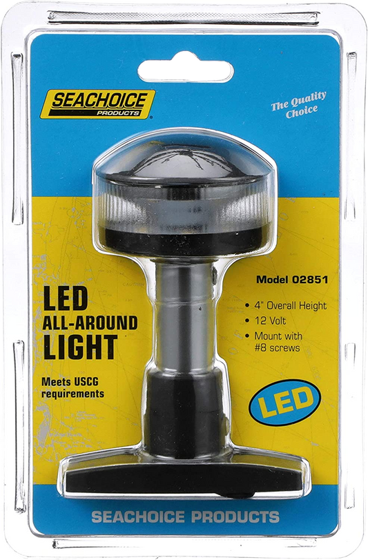 SeaChoice 02851 LED All-Round Light, 4 Inches Tall.