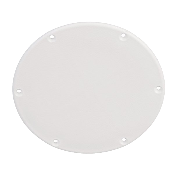SeaChoice Mounted Boat Plate Cover - White.