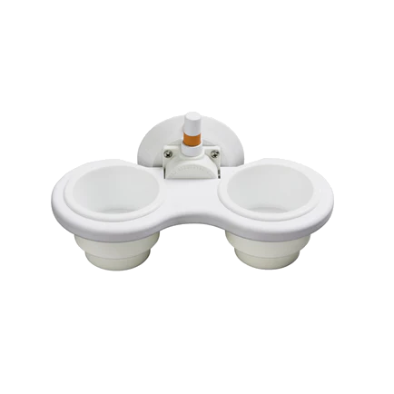 SeaSucker 2-Cup Holder Horizontal White