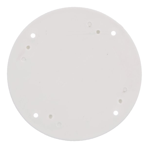 SeaChoice Mounted Boat Plate Cover - White.