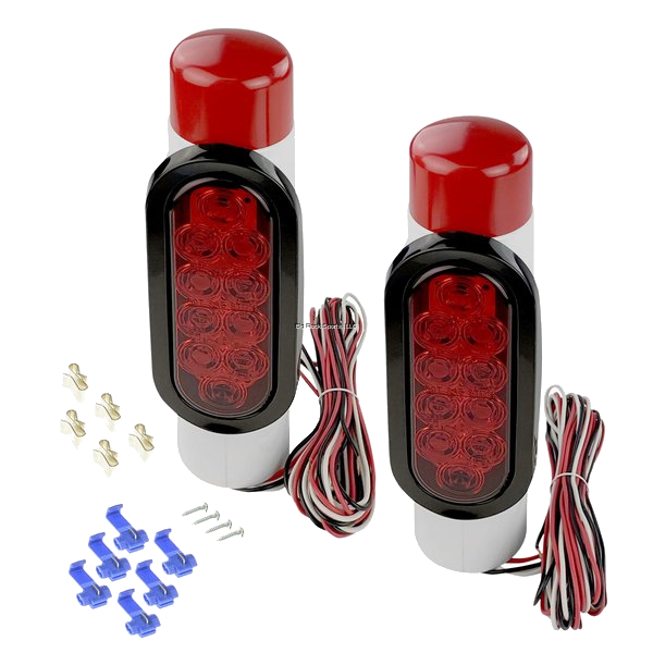 Shoreline Marine LED Trailer Guide on Light Kit Pair.