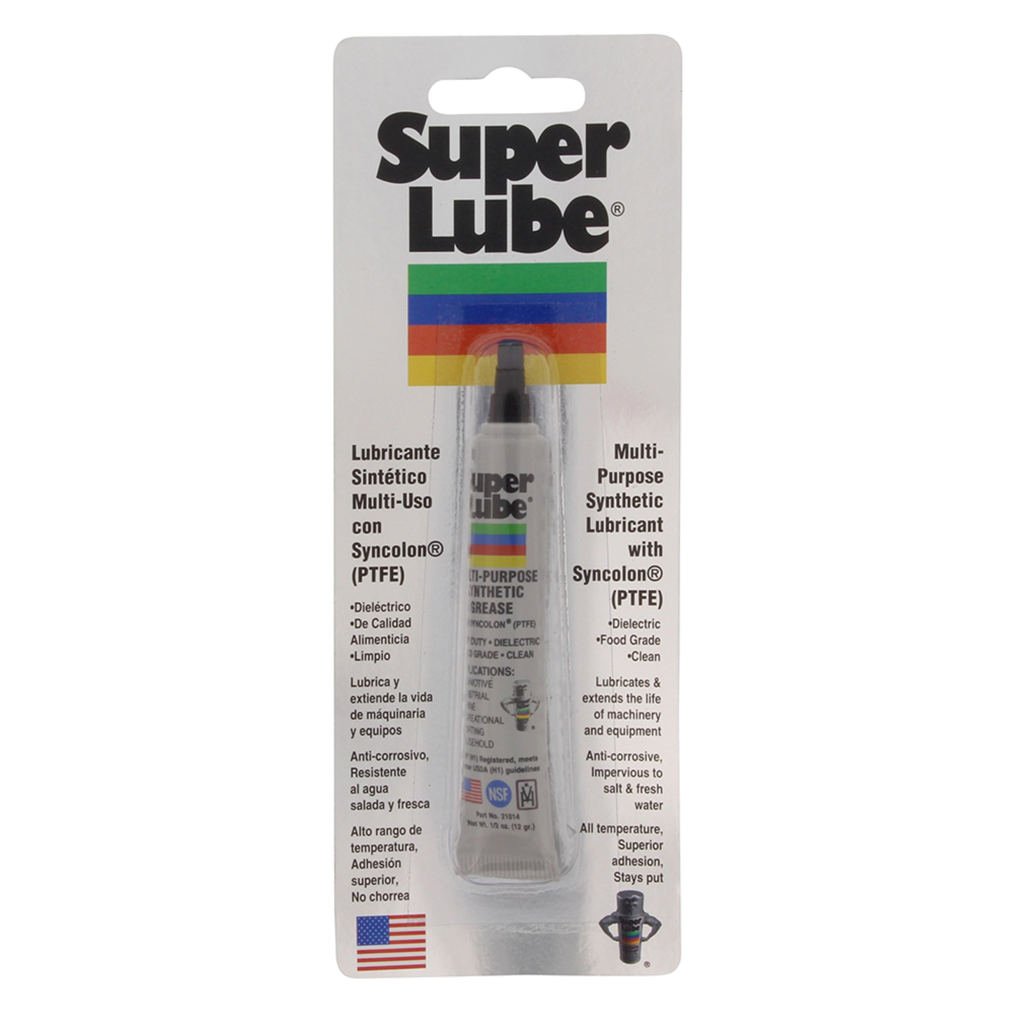 Super Lube Multi-Purpose Synthetic Grease with Syncolon .5 oz.