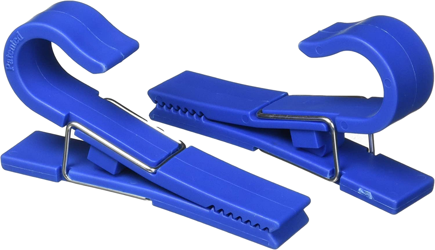 TH Marine Aqua Utility Clip (Blue) 2-Pack.