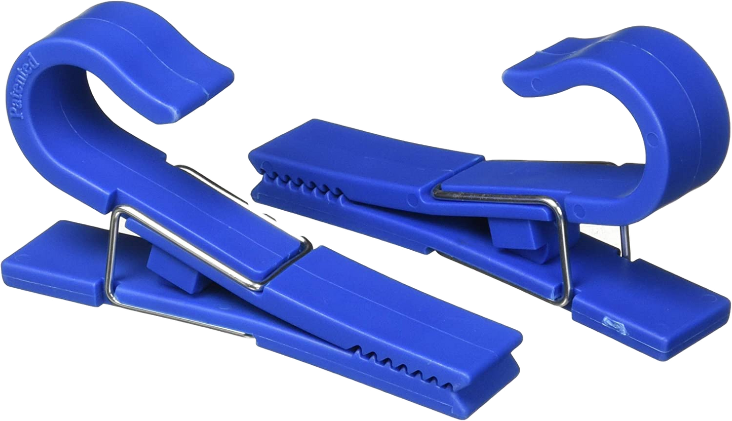 TH Marine Aqua Utility Clip (Blue) 2-Pack