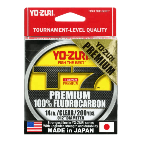 Yo-Zuri T7 Premium Fluorocarbon 200yd Spool