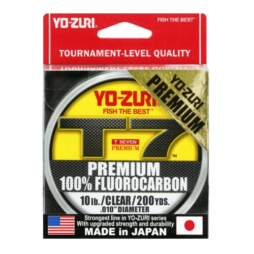Yo-Zuri T-7 Premium Fluorocarbon, 10 lb