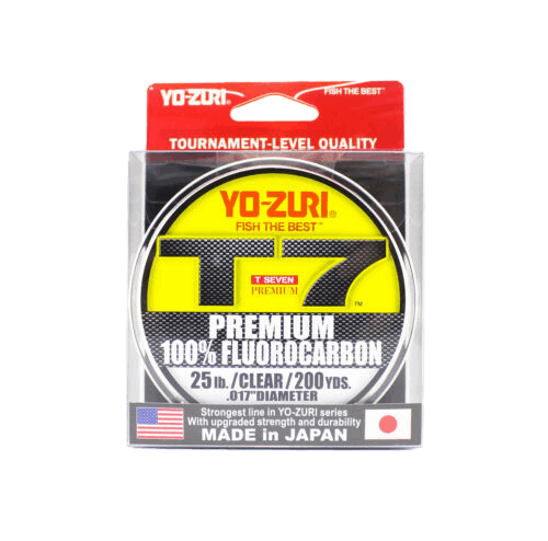 Yo-Zuri T7 Premium Fluorocarbon 200yd Spool