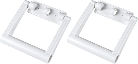 Igloo Plastic Replacement Cooler Handles Pair for 25 - 72 Quart Coolers - Two Hole - White 21023