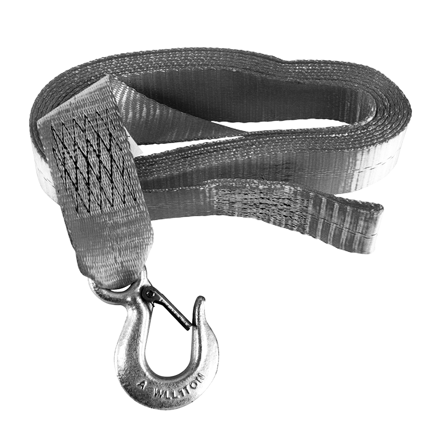 Continental For Dutton-Lainson 3" x 25' Black - 9,000lb. Boat Winch Strap.