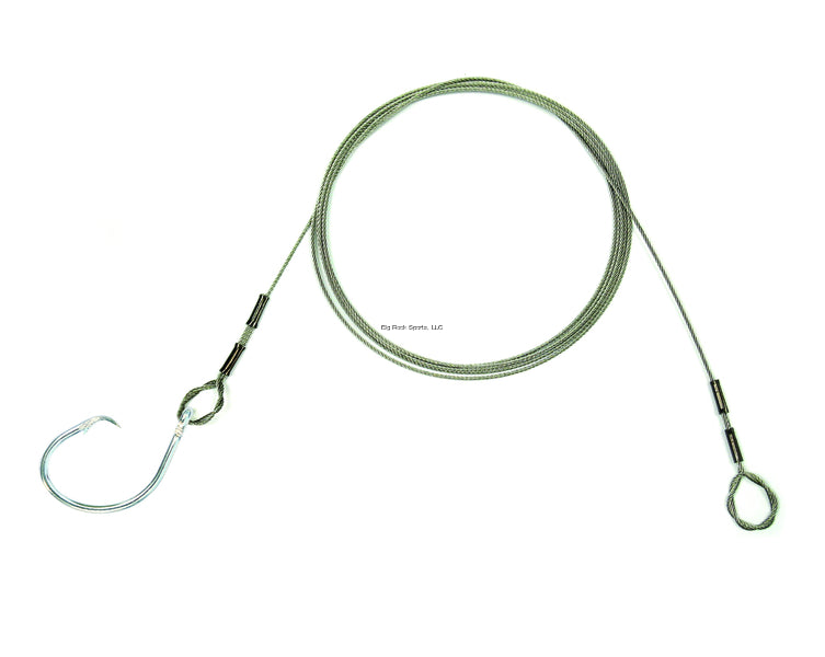 Sea Striker Economy Shark Rig 10/0 Circle Hook, 9' 480# Stainless Cable