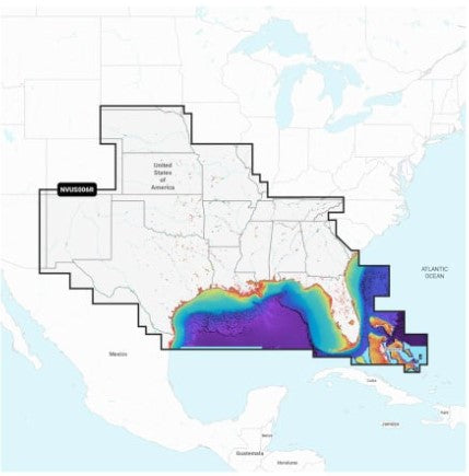 Garmin Navionics Vision+ Chart US006R: U.S. South.