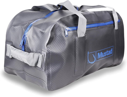 Mustad MB016 Dry Duffel Bag Waterproof 50 liter Dark Grey/Blue